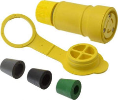 Value Collection - 277 VAC, 15 Amp, L7-15 Configuration, Industrial Grade, Ungrounded Connector - 1 Phase, 2 Poles, IP67 - USA Tool & Supply