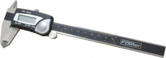 Fowler - 0 to 150mm Range, 0.01mm Resolution, Electronic Caliper - Stainless Steel with 1.56" Stainless Steel Jaws, 0.02mm Accuracy - USA Tool & Supply