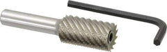 Onsrud - 7/8" Cutting Diam x 1-1/2" Length of Cut, 12 Flute, Downcut Spiral Router Bit - Uncoated, Right Hand Cut, High Speed Steel, 3-1/2" OAL x 1/2" Shank Diam, Hogger - USA Tool & Supply