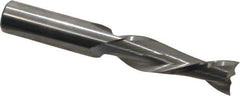 Onsrud - 1/2" Cutting Diam x 1-5/8" Length of Cut, 2 Flute, Upcut Spiral Router Bit - Uncoated, Left Hand Cut, Solid Carbide, 3-1/2" OAL x 1/2" Shank Diam, Double Edge, 30° Helix Angle - USA Tool & Supply