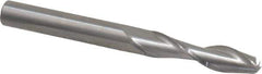 Onsrud - 1/4" Cutting Diam x 1" Length of Cut, 2 Flute, Upcut Spiral Router Bit - Uncoated, Right Hand Cut, Solid Carbide, 2-1/2" OAL x 1/4" Shank Diam, Double Edge, 30° Helix Angle - USA Tool & Supply