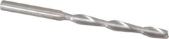 Onsrud - 3/8" Cutting Diam x 3-1/2" Length of Cut, 2 Flute, Upcut Spiral Router Bit - Uncoated, Right Hand Cut, Solid Carbide, 5" OAL x 3/8" Shank Diam, Double Edge, 25° Helix Angle - USA Tool & Supply