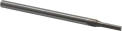 Onsrud - 3/16" Diam, 1/4" Shank Diam, 5/8" Length of Cut, 2 Flute Double Edge Straight Router Bit - 4" Overall Length, Right Hand Cut, Solid Carbide - USA Tool & Supply