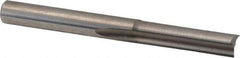 Onsrud - 1/4" Diam, 1/4" Shank Diam, 1" Length of Cut, 2 Flute Double Edge Straight Router Bit - 2-1/2" Overall Length, Left Hand Cut, Solid Carbide - USA Tool & Supply