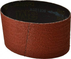 3M - 3-1/2" Wide x 15-1/2" OAL, 36 Grit, Ceramic Abrasive Belt - Ceramic, Very Coarse, Coated, YF Weighted Cloth Backing, Wet/Dry, Series 777F - USA Tool & Supply