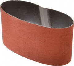 3M - 3-1/2" Wide x 15-1/2" OAL, 50 Grit, Ceramic Abrasive Belt - Ceramic, Coarse, Coated, YF Weighted Cloth Backing, Wet/Dry, Series 777F - USA Tool & Supply