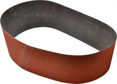 3M - 6" Wide x 48" OAL, 50 Grit, Ceramic Abrasive Belt - Ceramic, Coarse, Coated, YF Weighted Cloth Backing, Wet/Dry, Series 777F - USA Tool & Supply