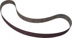3M - 1-1/2" Wide x 60" OAL, 36 Grit, Aluminum Oxide Abrasive Belt - Aluminum Oxide, Very Coarse, Coated, X Weighted Cloth Backing, Series 341D - USA Tool & Supply