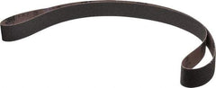 3M - 1-1/2" Wide x 60" OAL, 50 Grit, Aluminum Oxide Abrasive Belt - Aluminum Oxide, Coarse, Coated, X Weighted Cloth Backing, Series 341D - USA Tool & Supply