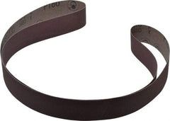 3M - 1-1/2" Wide x 60" OAL, 180 Grit, Aluminum Oxide Abrasive Belt - Aluminum Oxide, Very Fine, Coated, X Weighted Cloth Backing, Series 341D - USA Tool & Supply