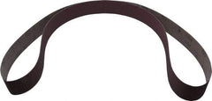 3M - 2" Wide x 72" OAL, 60 Grit, Aluminum Oxide Abrasive Belt - Aluminum Oxide, Medium, Coated, X Weighted Cloth Backing, Series 241D - USA Tool & Supply