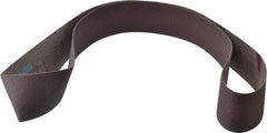 3M - 2-1/2" Wide x 60" OAL, 100 Grit, Aluminum Oxide Abrasive Belt - Aluminum Oxide, Fine, Coated, X Weighted Cloth Backing, Series 341D - USA Tool & Supply