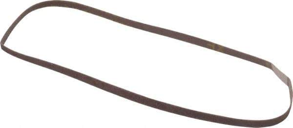 3M - 1/4" Wide x 24" OAL, 6 Trizact Grit, Aluminum Oxide Abrasive Belt - Aluminum Oxide, Ultra Fine, Coated, X Weighted Cloth Backing, Series 237AA - USA Tool & Supply