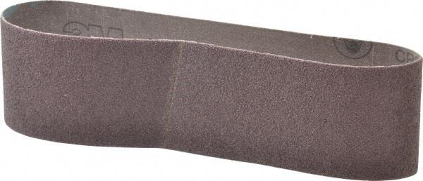 3M - 3" Wide x 24" OAL, 40 Grit, Aluminum Oxide Abrasive Belt - Aluminum Oxide, Coarse, Coated, X Weighted Cloth Backing, Series 341D - USA Tool & Supply