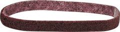 3M - 1/2" Wide x 12" OAL, Aluminum Oxide Abrasive Belt - Aluminum Oxide, Medium, Nonwoven, Series SC-BS - USA Tool & Supply