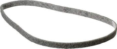 3M - 1/2" Wide x 24" OAL, Silicon Carbide Abrasive Belt - Silicon Carbide, Super Fine, Nonwoven, Series SC-BS - USA Tool & Supply