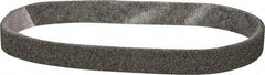 3M - 3/4" Wide x 18" OAL, Silicon Carbide Abrasive Belt - Silicon Carbide, Super Fine, Nonwoven, Series SC-BS - USA Tool & Supply