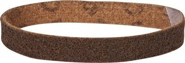 3M - 1" Wide x 18" OAL, Aluminum Oxide Abrasive Belt - Aluminum Oxide, Coarse, Nonwoven, Series SC-BS - USA Tool & Supply