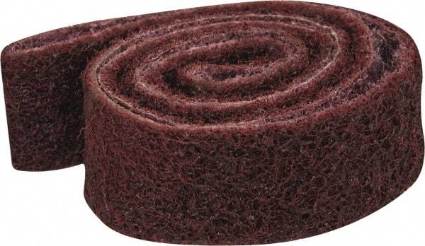 3M - 1" Wide x 30" OAL, Aluminum Oxide Abrasive Belt - Aluminum Oxide, Medium, Nonwoven, Series SC-BS - USA Tool & Supply