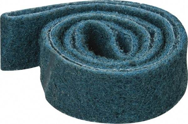 3M - 1" Wide x 30" OAL, Aluminum Oxide Abrasive Belt - Aluminum Oxide, Very Fine, Nonwoven, Series SC-BS - USA Tool & Supply