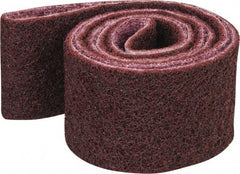 3M - 2" Wide x 48" OAL, Aluminum Oxide Abrasive Belt - Aluminum Oxide, Medium, Nonwoven, Series SC-BS - USA Tool & Supply