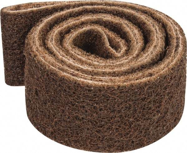 3M - 2" Wide x 60" OAL, Aluminum Oxide Abrasive Belt - Aluminum Oxide, Coarse, Nonwoven, Series SC-BS - USA Tool & Supply