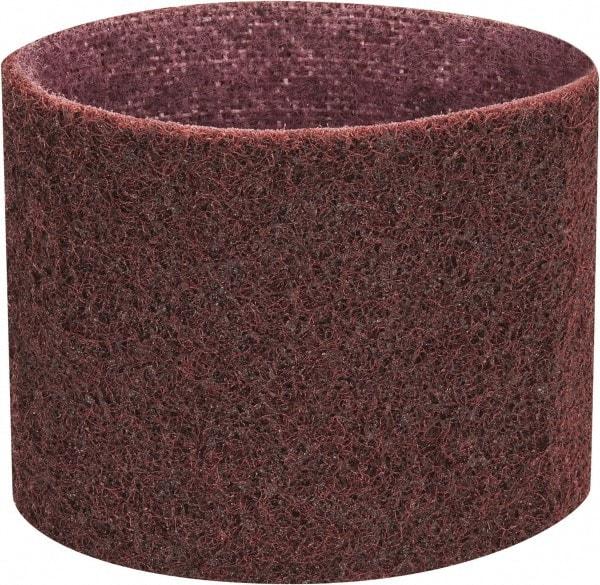 3M - 3" Wide x 10-11/16" OAL, Aluminum Oxide Abrasive Belt - Aluminum Oxide, Medium, Nonwoven, Series SC-BS - USA Tool & Supply