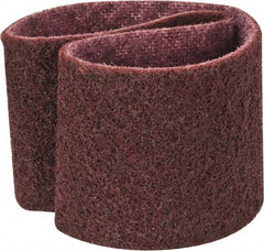 3M - 3" Wide x 21" OAL, Aluminum Oxide Abrasive Belt - Aluminum Oxide, Medium, Nonwoven, Series SC-BS - USA Tool & Supply