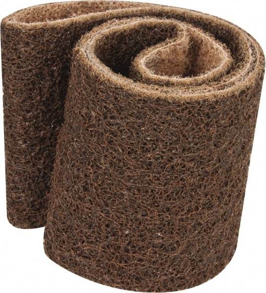 3M - 3" Wide x 24" OAL, Aluminum Oxide Abrasive Belt - Aluminum Oxide, Coarse, Nonwoven, Series SC-BS - USA Tool & Supply