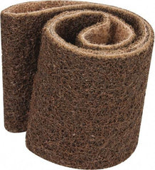 3M - 3" Wide x 24" OAL, Aluminum Oxide Abrasive Belt - Aluminum Oxide, Coarse, Nonwoven, Series SC-BS - USA Tool & Supply