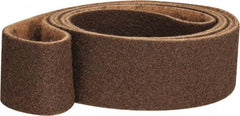 3M - 3" Wide x 132" OAL, Aluminum Oxide Abrasive Belt - Aluminum Oxide, Coarse, Nonwoven, Series SC-BS - USA Tool & Supply