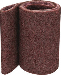 3M - 4" Wide x 24" OAL, Aluminum Oxide Abrasive Belt - Aluminum Oxide, Medium, Nonwoven, Series SC-BS - USA Tool & Supply