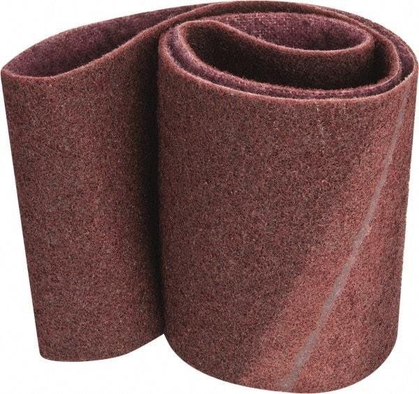 3M - 6" Wide x 48" OAL, Aluminum Oxide Abrasive Belt - Aluminum Oxide, Medium, Nonwoven, Series SC-BS - USA Tool & Supply