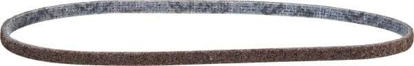 3M - 1/4" Wide x 18" OAL, Aluminum Oxide Abrasive Belt - Aluminum Oxide, Coarse, Nonwoven, Series SE-BS - USA Tool & Supply