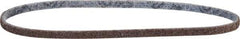 3M - 1/4" Wide x 18" OAL, Aluminum Oxide Abrasive Belt - Aluminum Oxide, Coarse, Nonwoven, Series SE-BS - USA Tool & Supply