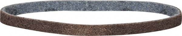 3M - 1/2" Wide x 18" OAL, Aluminum Oxide Abrasive Belt - Aluminum Oxide, Coarse, Nonwoven, Series SE-BS - USA Tool & Supply