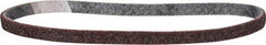 3M - 1/2" Wide x 24" OAL, Aluminum Oxide Abrasive Belt - Aluminum Oxide, Medium, Nonwoven, Series SE-BS - USA Tool & Supply