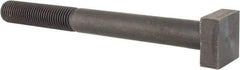 Gibraltar - 1-8 Thread, 4" Thread Length, 10" Length Under Head, Steel T Bolt - 1-11/16" Head Width x 11/16" Head Height, Grade 5 - USA Tool & Supply