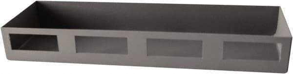 Durham - Gray, Steel, Cabinet Shelf - 12" Wide x 4" Deep x 1-1/2" High Body - USA Tool & Supply