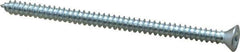 Value Collection - #10 Flat Head Phillips Sheet Metal Screw - Steel, 3" OAL, Grade 2 - USA Tool & Supply