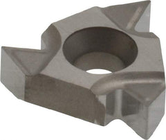 Carmex - 16ER External Right Hand 48-8 Partial Profile 60° Laydown Threading Insert - Grade P30, Uncoated Coated Carbide - USA Tool & Supply