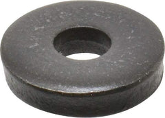 Gibraltar - M5 Screw, Grade 1010 Case Hardened Steel Extra Thick Flat Washer - 5.3mm ID x 15mm OD, 3.5mm Thick, Black Oxide Finish - USA Tool & Supply