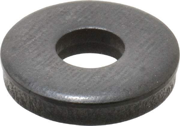 Gibraltar - M8 Screw, Grade 1010 Case Hardened Steel Extra Thick Flat Washer - 8.4mm ID x 22mm OD, 5mm Thick, Black Oxide Finish - USA Tool & Supply