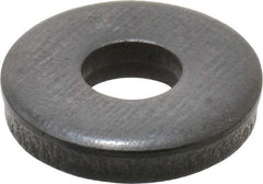 Gibraltar - M8 Screw, Grade 1010 Case Hardened Steel Extra Thick Flat Washer - 8.4mm ID x 22mm OD, 5mm Thick, Black Oxide Finish - USA Tool & Supply