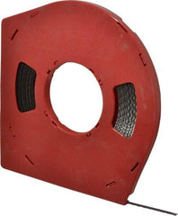 Starrett - 1/4" x 100' x 0.025" Carbon Steel Band Saw Blade Coil Stock - 24 TPI, Toothed Edge, Straight Form, Wavy Set, Flexible Back, No Rake Angle, Constant Pitch, Contour Cutting - USA Tool & Supply