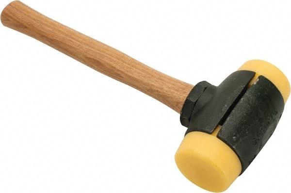 Garland - 6-1/2 Lb Head 2-3/4" Face Plastic Split Head Hammer - Wood Handle - USA Tool & Supply