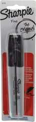 Sharpie - Black Wet Surface Pen - Fine Tip, AP Nontoxic Ink - USA Tool & Supply