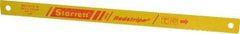 Starrett - 14" Long, 10 Teeth per Inch, High Speed Steel Power Hacksaw Blade - Toothed Edge, 1" Wide x 0.05" Thick - USA Tool & Supply