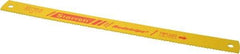 Starrett - 14" Long, 6 Teeth per Inch, High Speed Steel Power Hacksaw Blade - Toothed Edge, 1-1/4" Wide x 0.062" Thick - USA Tool & Supply