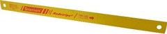 Starrett - 18" Long, 10 Teeth per Inch, High Speed Steel Power Hacksaw Blade - Toothed Edge, 1-1/4" Wide x 0.062" Thick - USA Tool & Supply